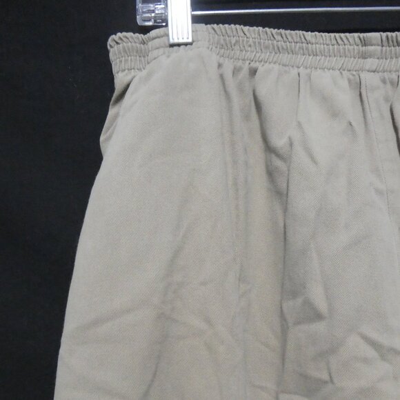 Beige Joggers | large | Stretchy Waistband | Front Pockets - Picture 3 of 16